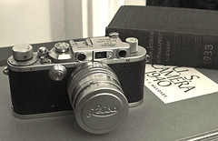 Leica llla w/ Leitz Xenon 5cm f1.5 Lens