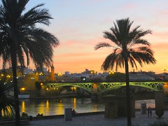 Seville: Promenade area of the river