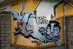 Graffiti in Hollerich Luxembourg