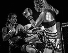 MMA - Andree Warbrick vs Jessica Mawby fight