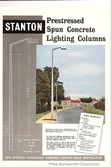 Stanton street lighting columns and brackets