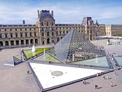 France, la ville de Paris le Musée du Louvre
