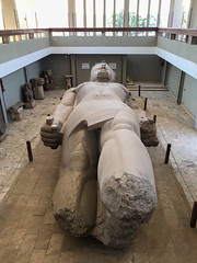 The Mit Rahina Museum, Memphis, Egito.