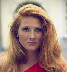 Redhead portraits: Chloé