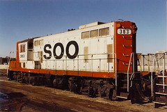Railroad, Locomotive, Soo Line Railroad