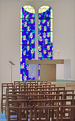 L'autel de la Chapelle Matisse à Vence.