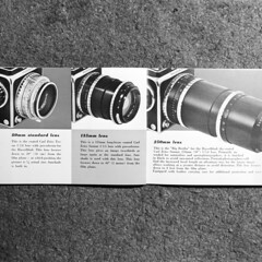 user's manual, hasselblad 1000f, 1957 (1957-280-02)