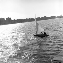 sailing on the charles, 1957 (1957-280-22)