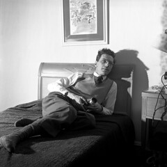 hotel room, nyc - march 1958 (3001058)