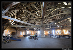Langres - Salle sous le toit de la Tour de Navarre