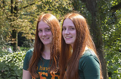 Redhead portraits: Leonie and Maja