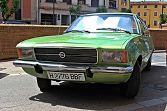 Automóviles clásicos en Tarazona, (Zaragoza). España.
