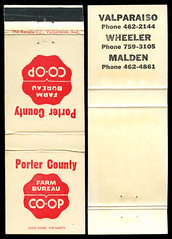 Wheeler, Indiana - Matchcovers and Matchboxes