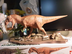 Tamiya Models Tyrannosaurus Diorama Set 1/35