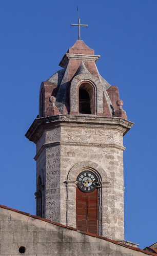 Reloj de la Catedral de la Virgen María, La Habana, Cuba