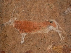 Fresques de la Dame blanche - Namibie