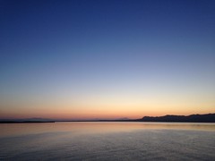 Morning sky and sea in Agistri Island 4