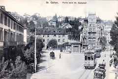Trams de Saint-Gall (réseau disparu) Suisse