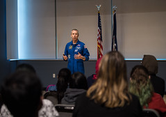 Astronaut Drew Feustel Visits NOVA Community College (NHQ201905060018)
