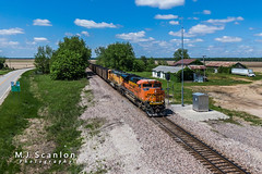 BNSF 8471 | EMD SD70ACe | BNSF Thayer South Subdivision