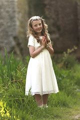 Hayley's first holy Communion
