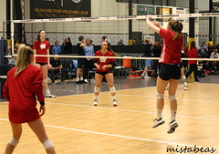 Wisconsin vs Marquette Spring Volleyball 4-12-19
