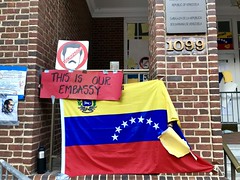 Venezuelan Embassy Protest