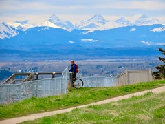 2019 May 10 - Cycle outing from the Weaselhead area to Edworthy Park along the Rotary / Mattamy Greenway