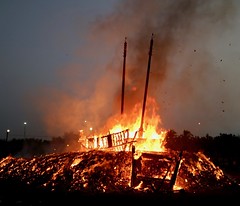 Donggang Boat Burning 2018