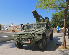 Vehículos terrestres de las Fuerzas Armadas Españolas.