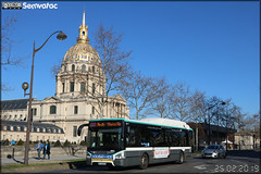 Iveco Bus Urbanway 12 Hybride - RATP (Régie Autonome des Transports Parisiens) / Île de France Mobilités n°6001