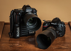 Kodak DCS 460 (1995) / Nikon D600 (2012)