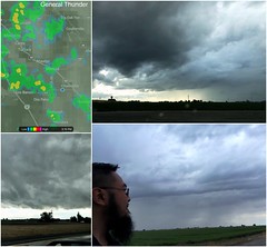 Chasing Thunderstorms Around The Central Valley (5-26-2019)