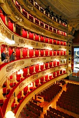 Il teatro all scala a Milano - Italia
