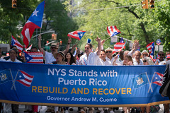 Governor Cuomo Marches in the Puerto Rican Day Parade