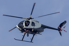 City of Oakland Police Dept McDonnell Douglas Helicopter 369E #0400E  N510PD