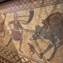 Mosaicos en la Catedral, Lescar