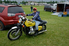 "CANADIAN VINTAGE MOTORCYCLE GROUP 2019 - CVMG 2019 at the Paris Fairgrounds, Paris, Brant County, Ontario, Canada."; "Vintage Rally and Swap Meet 2019";