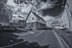 Alcester town hall & church