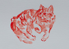 Cat (and Dog) Paintings - June Sale