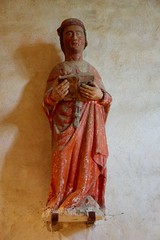 Medieval Statue of Saint-Céneri-le-Gérei