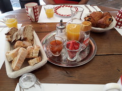 French Breakfast at L'e Edgar at Port-Lesney