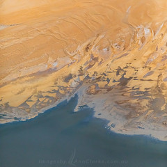 Lake Eyre , Painted Hills, Simpson Desert