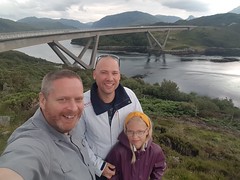 Anton visiting Lochinver - July 2019