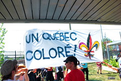 Contre-Manif Vague bleue à Trois-Rivières