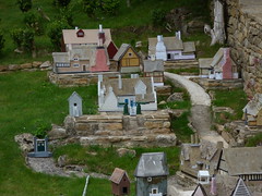 Wolf's Cove model village at Snowshill Manor