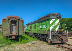 Burlington Northern 6008 (EMD SD7)