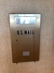 US Mail Box, TWA Flight Center, John F. Kennedy International Airport, Jamaica, Queens, New York City, NY