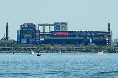 Citi Field Viewed From Flushing Bay; Queens, New York