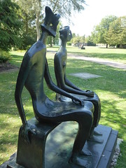 Henry Moore sculptures